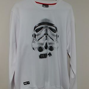 Lrg Shirts - Star Wars LRG stormtrooper sweatshirt sz XL Lrg Shirts - Star Wars LRG stormtrooper sweatshirt sz XL